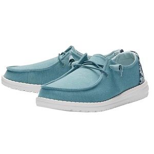 Hey Dude Wendy stretch sea blue shoes